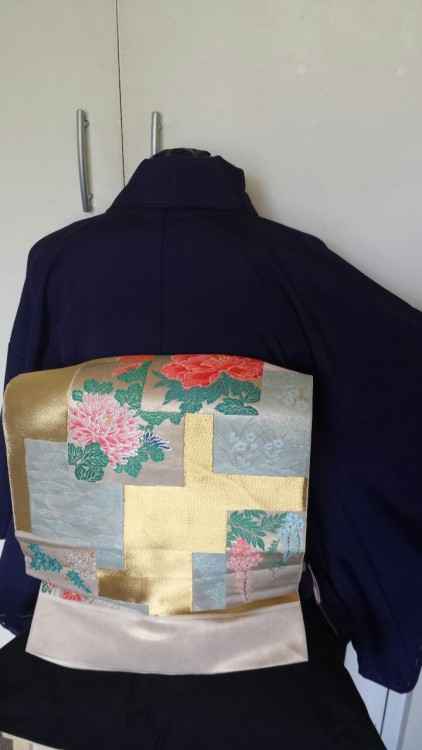 auxiliari-san:Another attempt at creating a kimono coord, this time with my new awase Iromuji + Nish