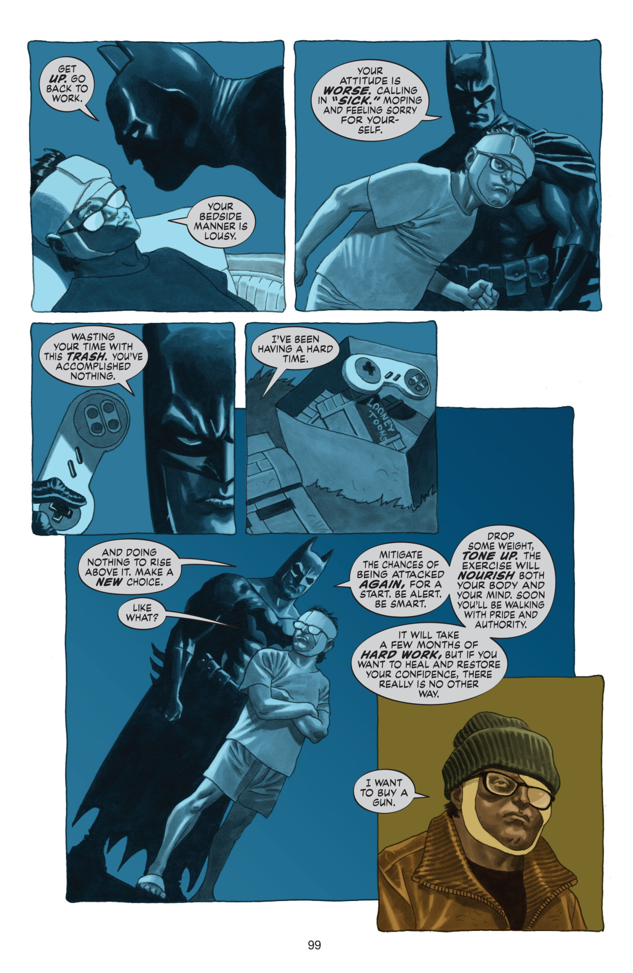 COOL PAGES — Dark Night: A True Batman Story (Vertigo Comics -...