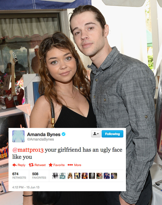 urbran:  a collection of celebrities amanda bynes has called ugly 