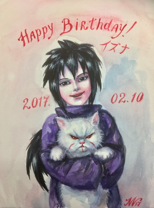 loonelybird: My little gift of the last moment for the beloved brother.  Happy Birthday, Izuna! Pape