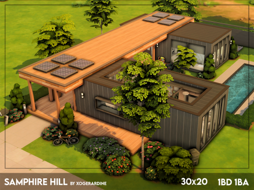  Samphire Hill (NO CC)Container house with a beautiful skylight and a deck, enjoy! » 30x20» 1bd, 1