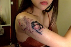 dedaniadesu: My new Princess Mononoke tattoo