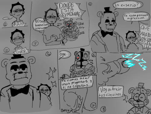Fnaf AU COMIC (Espaol)