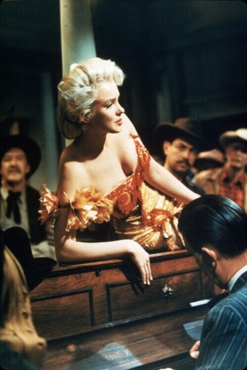 photo-reactive: Marilyn Monroe in River Of No Return, 1954.