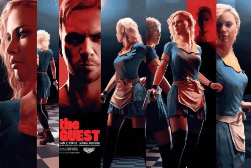 The Guest - 36”x24” 11 colour official licensed screenprint. This was my first foray into detailed 3