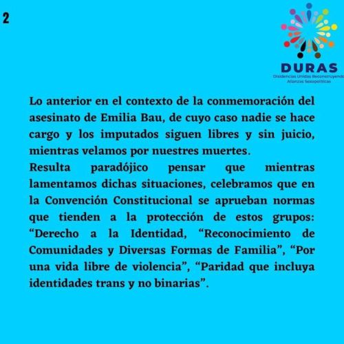 Hacemos un llamado a compartir y difundir.