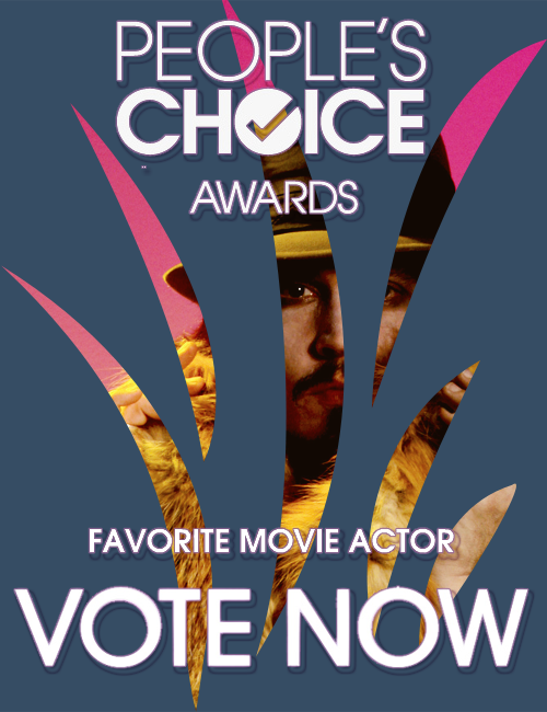 becauseitsjohnnydepp:  Vote for Johnny Depp by putting his name here. 