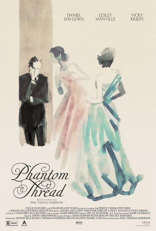 Phantom thread. Posters.