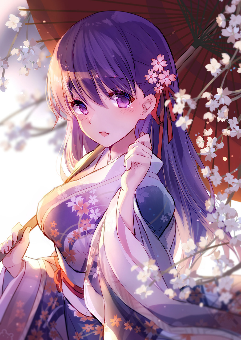 A Smile Made For War Scathachlily 桜 By Bison倉鼠 Illustration Shared