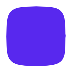 fingersareoptional:  a blurple squircle 