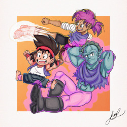 saraecardona: …this hasn’t been done already has it?Toriyama style OK K.O.! Let’s Be Heroes trio!