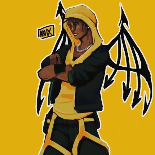 anixdraws: Yellow Mellow Reaper Ive always found sketching digitally to be so hard for me but recen