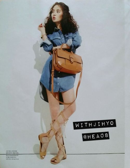 gapiplus: Grazia Korea #2016-5.1 Song Ji Hyo x Micheal Kors magazine scans(cr. WITHJIHYO HEA08) 