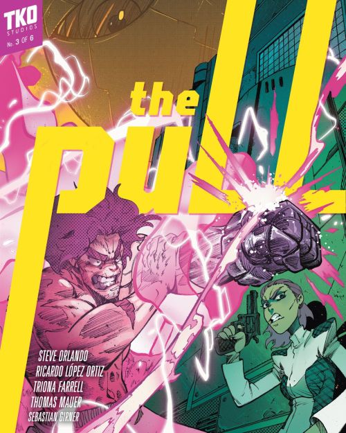 Hey yo! My new comic THE PULL is now available for pre- order from TKO Presents! Steve Orlando,Trion