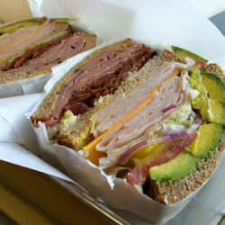 fatty-food:  Club Sandwich @ The Sandwich