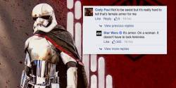 Geeksofdoom:  Good Show, Star Wars Fb Page Mod! Good Show.