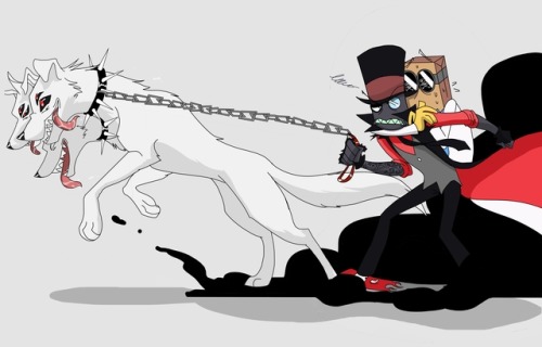 greysketchbluetide:  thanks for 100 followers i will make more of cerberus and flug ,dont worry  *( > u 0)