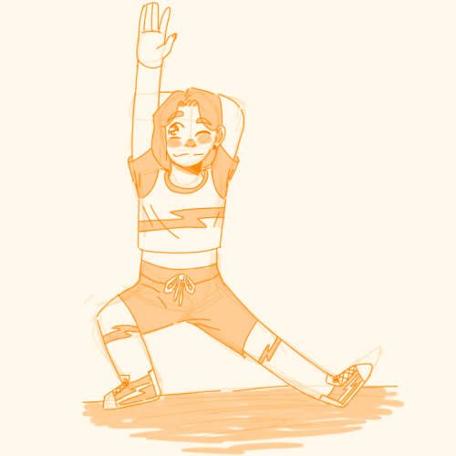 Some Izzy Doodles/practising Drawing Poses! I Had A Lot Of Fun Drawing These And I'm Pretty Happy About