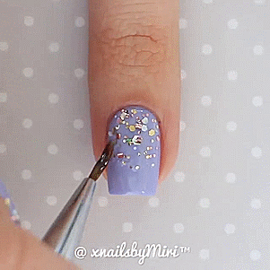 nailpornography:  Glitter Gradient