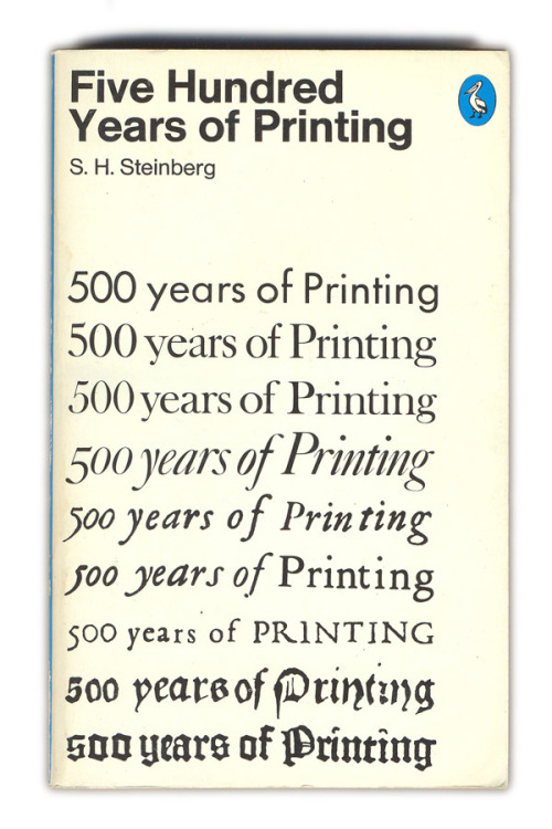 writing-system: Five Hundred Years of PrintingS.H.Steinberg 1974 Source