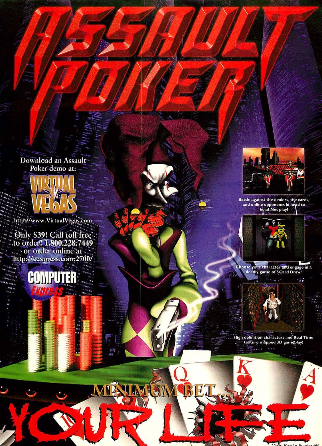 ‘Assault Poker’[PC] [USA] [MAGAZINE] [1995]
• via @retrocgads