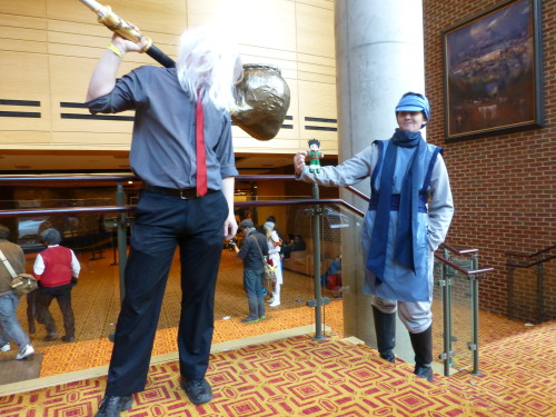 HunterxHunter mini-photoshoot @ Zenkaikon 2015Ging // Killua (shorter) // Killua (taller) // Silva /