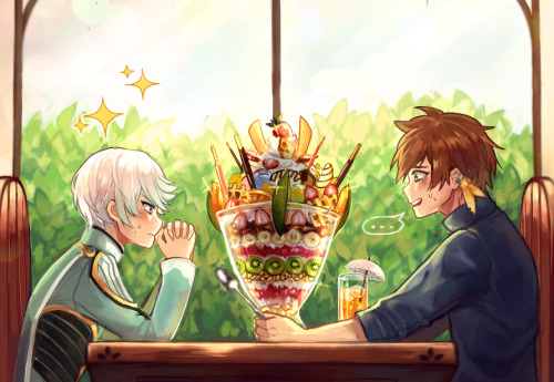 whispey:my mental image for when you finally max out mikleo’s snack making proficiencyRIP sorey