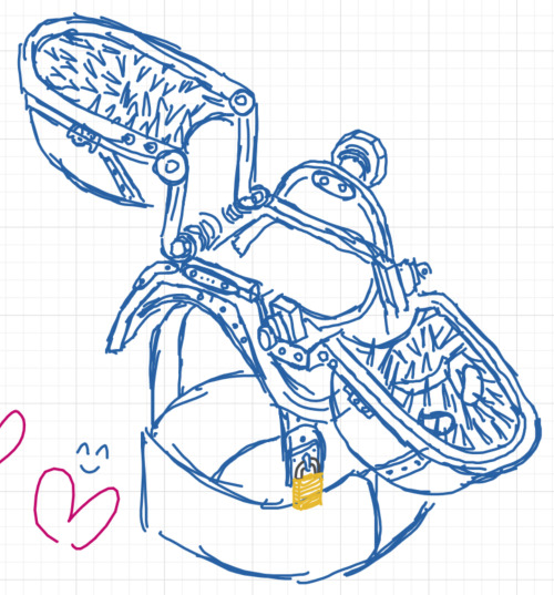 Me When I Uh, Draw Saw Traps Very Crappily