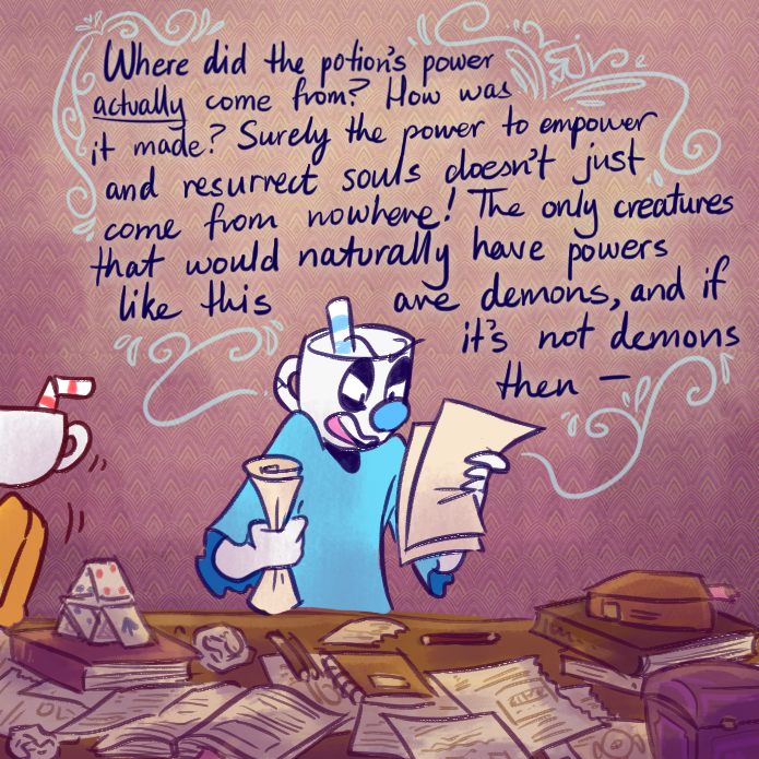 What do King Dice and the Devil think of Elder Kettle/ how is Cupheads and  Mugmans relationship with him? – SpaceAceKaiju Tumblr