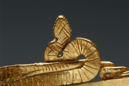 Details from a pair of wrist bracelets in the form of coiled snakesGreek (from Alexandria, Egypt), H