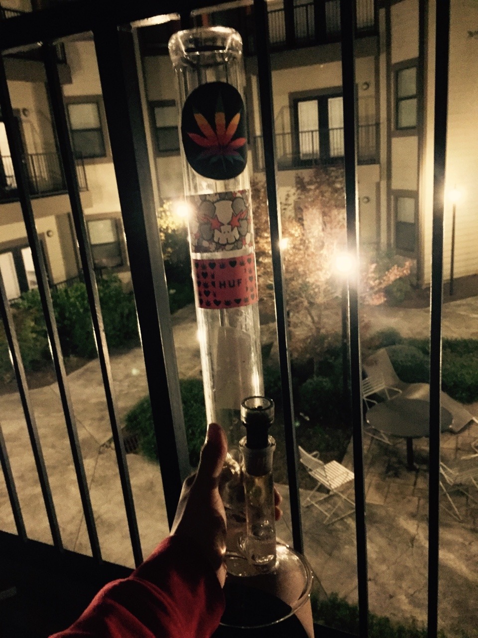 life-in-blogs:  Balcony sesh 