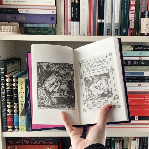 natreadsthings:Been rereading Goblin Market by Christina Rossetti for my Art for Art’s Sake module a