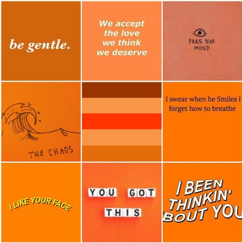 genderqueer-dream: Orangegender, with themes of healing and being in love!