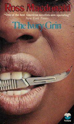 The Ivory Grin, by Ross Macdonald (Fontana, 1970).From a charity shop in Nottingham.