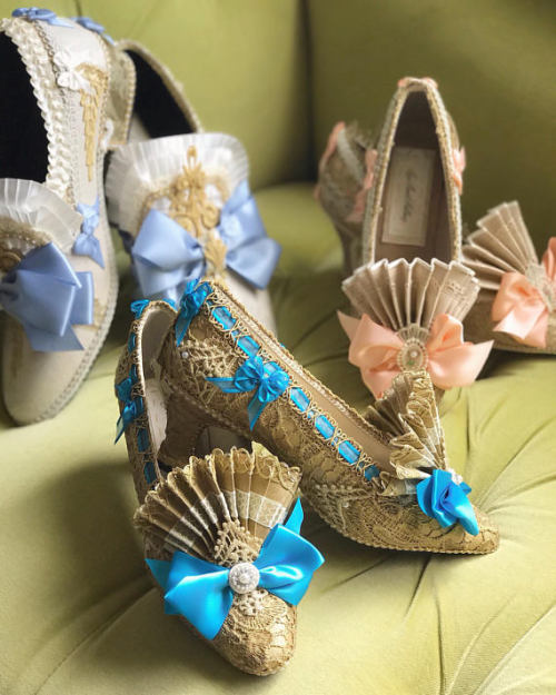 Marie Antoinette Style Shoes //HexHeartHollow