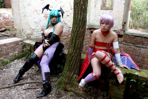 Darkstalkers - Morrigan & Lilith (Chouzuki Maryou&suzuka itsuki) 1-16