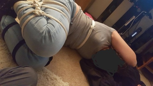 Had a freindsgiving party! Got the chance to tie a bunch of my friends and I love them all.