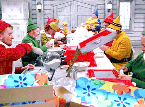 bidoctor: Elf 2003 | dir. Jon Favreau “The best way to spread Christmas cheer is singing loud for al