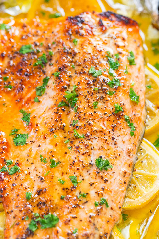 foodffs: SHEET PAN HONEY LEMON SALMON Really nice recipes. Every hour. Show me what