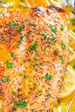 foodffs: SHEET PAN HONEY LEMON SALMON Really nice recipes. Every hour. Show me what you cooked! 
