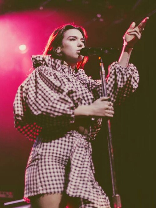 Dua Lipa performing at the Irving Plaza in New York on March 1, 2017Ph: Sara Feigin
