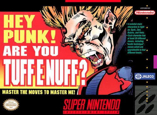 At the big VGJunk site today: SNES fighting action with Tuff E Nuff, a game where the The Netherland