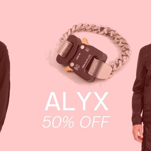 ________________________SS20 FINAL SALE ________________________________________Up to 50% on ALYX __