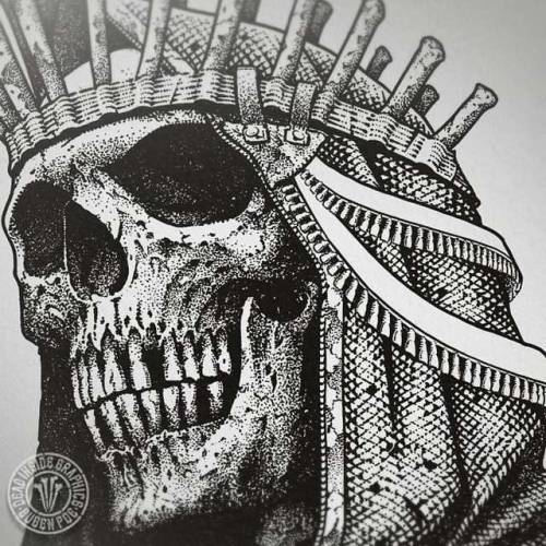 deadinsidegraphics:  In progress #art #artwork #graphic #drawing #illustration #design #drawing #skull #bones #grimreaper https://www.instagram.com/p/ByFujNOi2Hf/?igshid=1pr9pf689ja43
