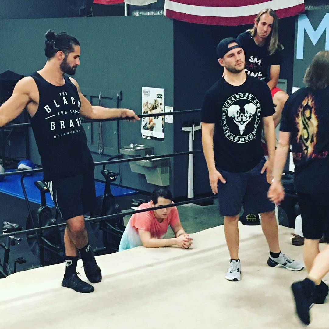 Seth Rollins Fans Black And Brave Wrestling Academy Instagram Photo