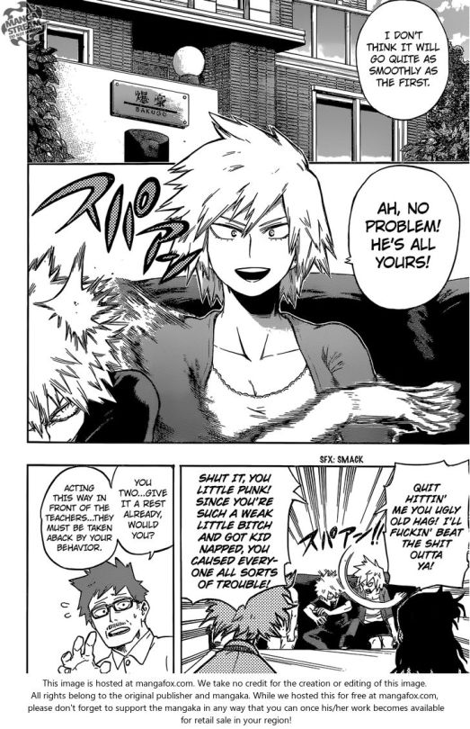 Yep, Bakugou mom is the best. 