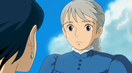 ladysieglindes:“Now I understand. You’re in love with Howl.”“Even though I’m not pretty and all I’m 