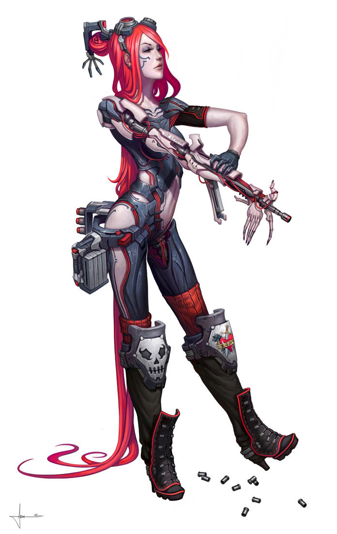 sekigan:  ArtStation - Reload, Adrian Dadich