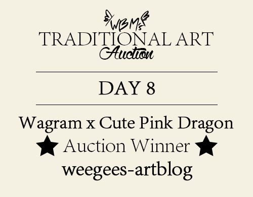 Congratulations to weegees-artblog for winning todays auction. Please contact me