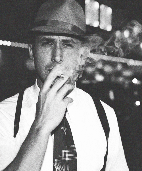 celebritiessmoking:  Ryan Gosling 